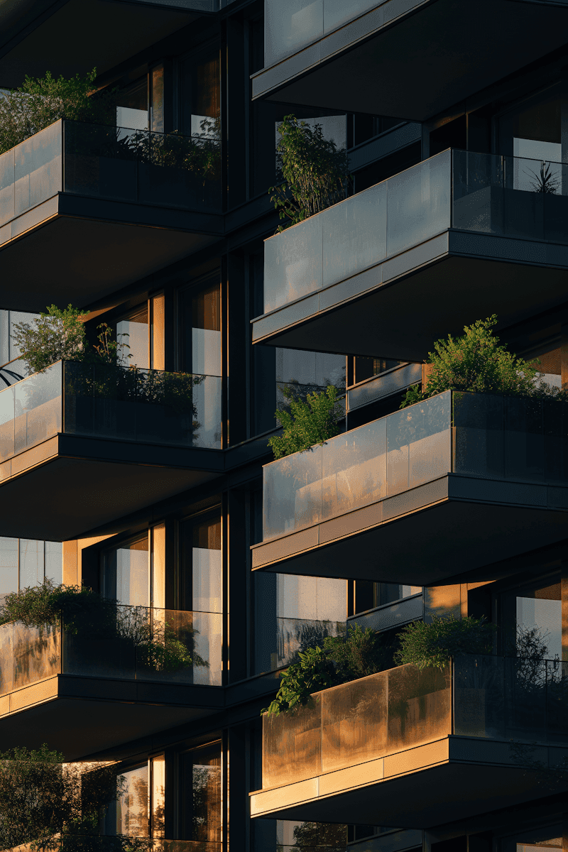 balcony apartments filled with plants